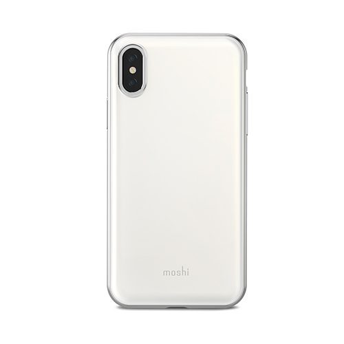 Funda Moshi iGlaze para iPhone X - Pearl White