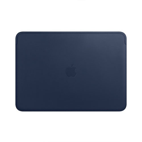 Estuche Apple de Cuero para MacBook 12" - Midnight Blue
