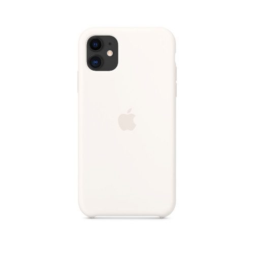 Funda Apple para iPhone 11 de Silicona - Blanco - OneClick