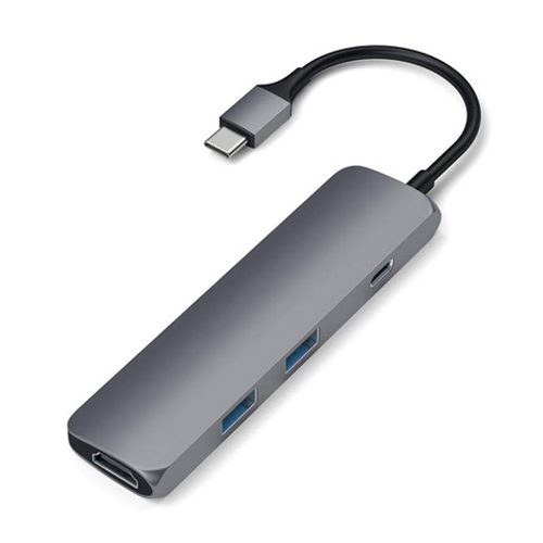 Hub USB-C Satechi 4 puertos - Space Gray