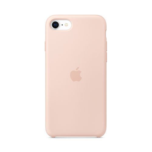 Funda Apple para iPhone SE de Silicona - Pink Sand