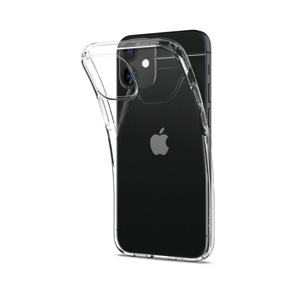 Funda Spigen Crystal Hybrid para iPhone 12 mini - Crystal Clear - OneClick  Distribuidor Apple