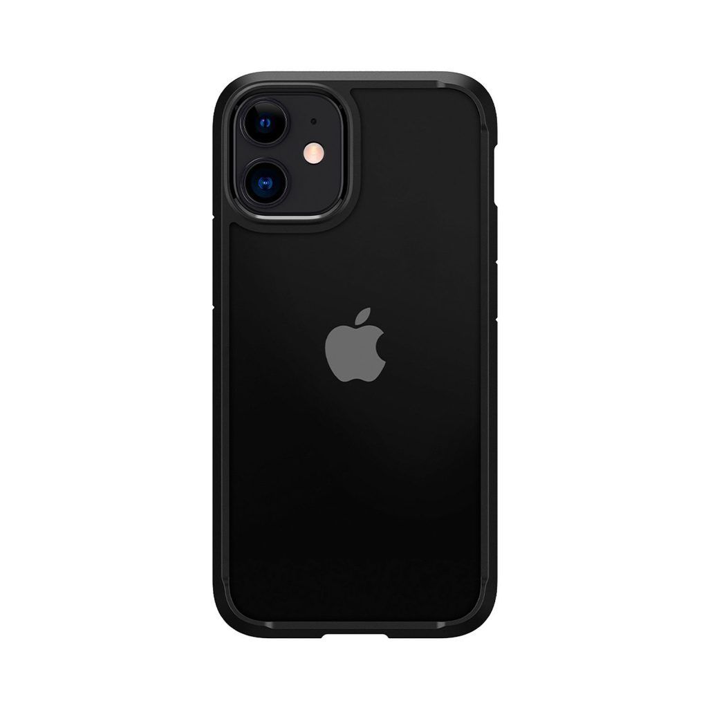 Funda Spigen Crystal Hybrid para iPhone 12 mini - Matte Black - OneClick  Distribuidor Apple