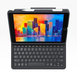 Funda con Teclado Zagg Pro Keys para iPad iPad 7ma y 8va Generación - Charcoal