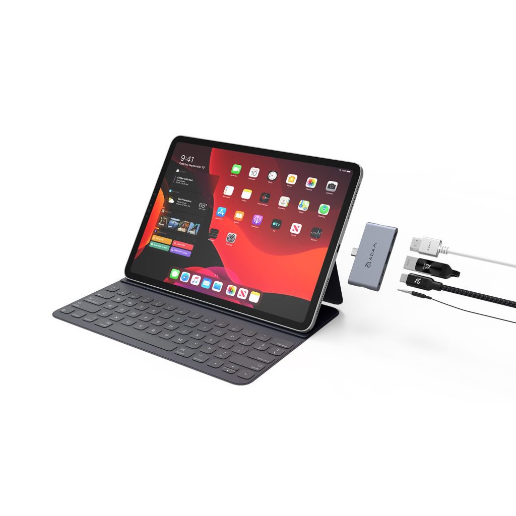Teclado con Funda ZAGG Pro Keys Retroiluminado para iPad Pro 12.9'' (3a, 4a  y 5a Gen) Negro/Gris - OneClick Distribuidor Apple