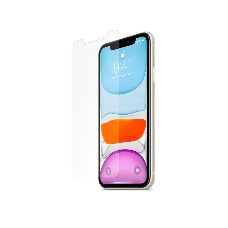 Vidrio Templado Spigen SLIM Clear para iPhone XR y iPhone 11