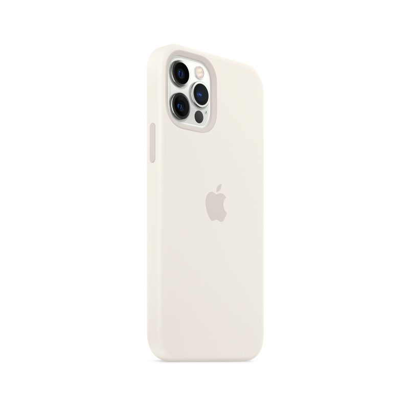 Funda Apple para iPhone 12 | 12 Pro de Silicona - White