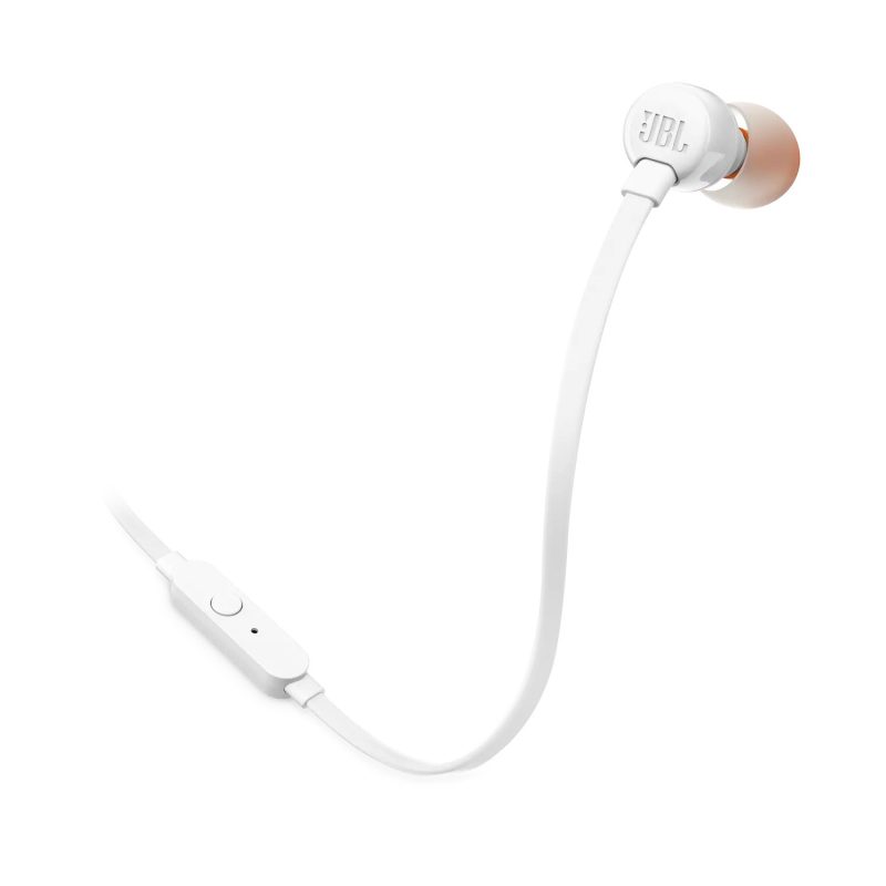 Auriculares JBL T110 Pure Bass - White