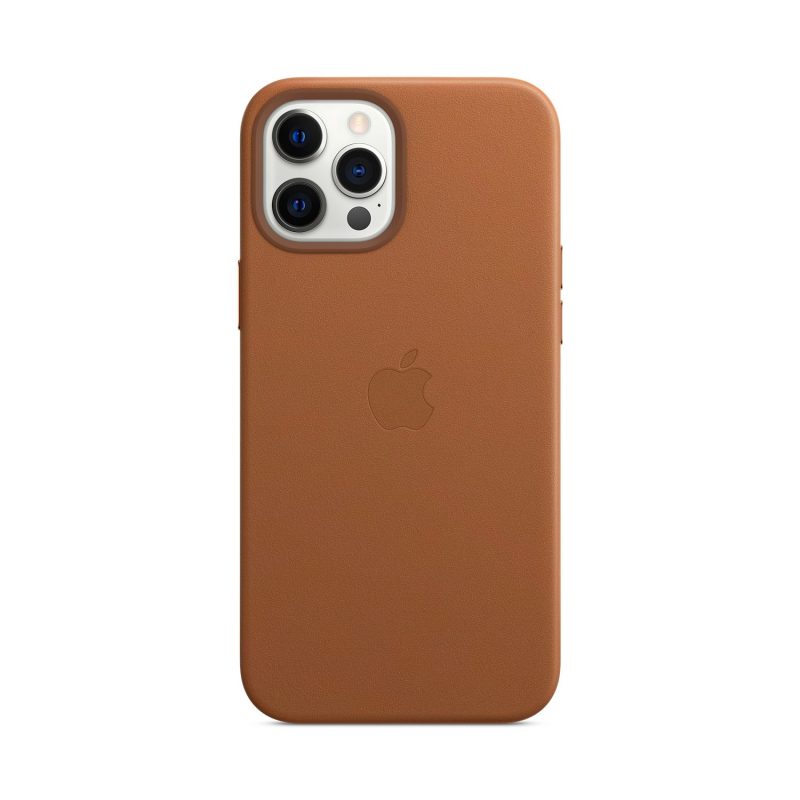 Funda Apple para iPhone 12 Pro Max de Cuero - Saddle Brown