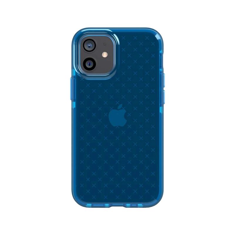 Funda Tech21 Evo Check para iPhone 12 Mini- Blue