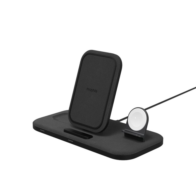 Cargador Magnético Mophie 3 in 1 Wireless Charger - Black