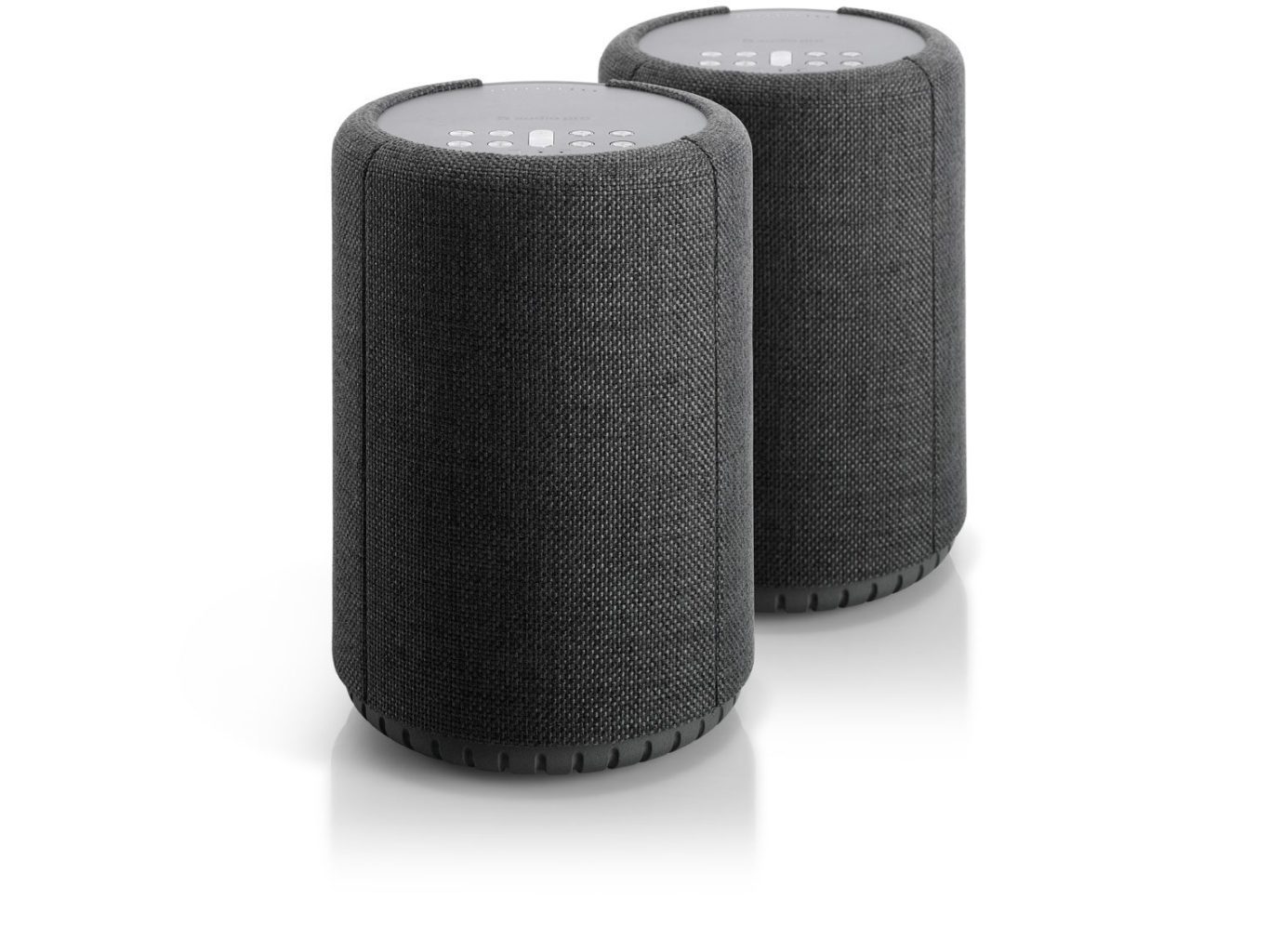 wireless multiroom speaker a10 darkgray 2pack works with alexa audiopro