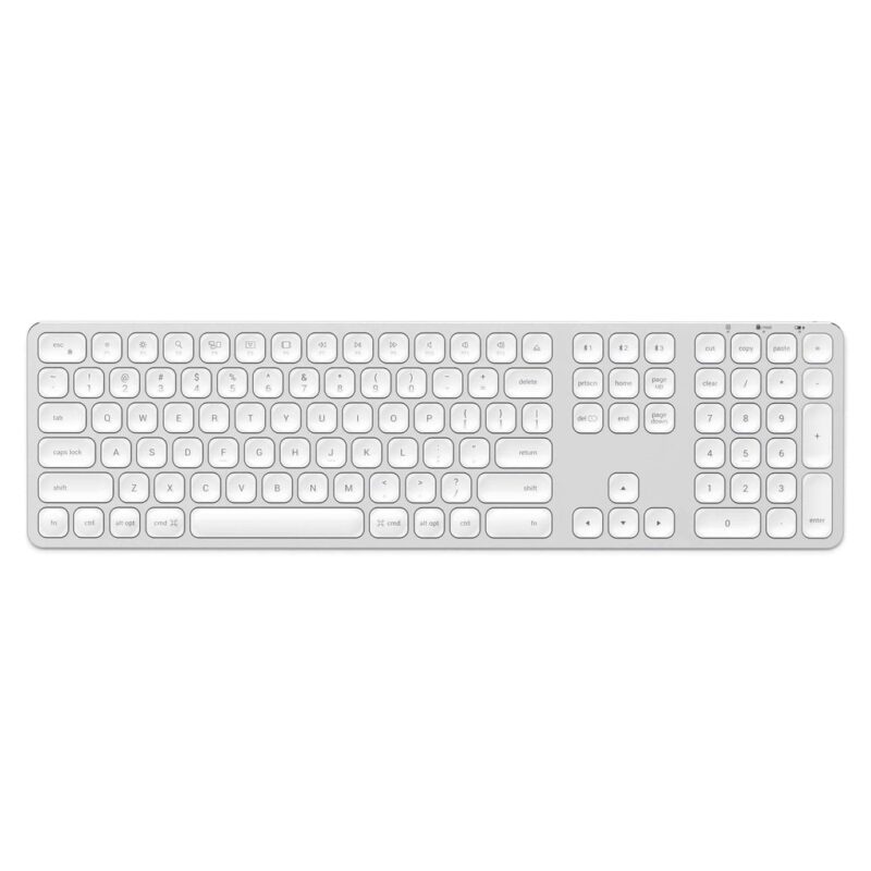aluminum bluetooth keyboard keyboards satechi silver 883172 1024x