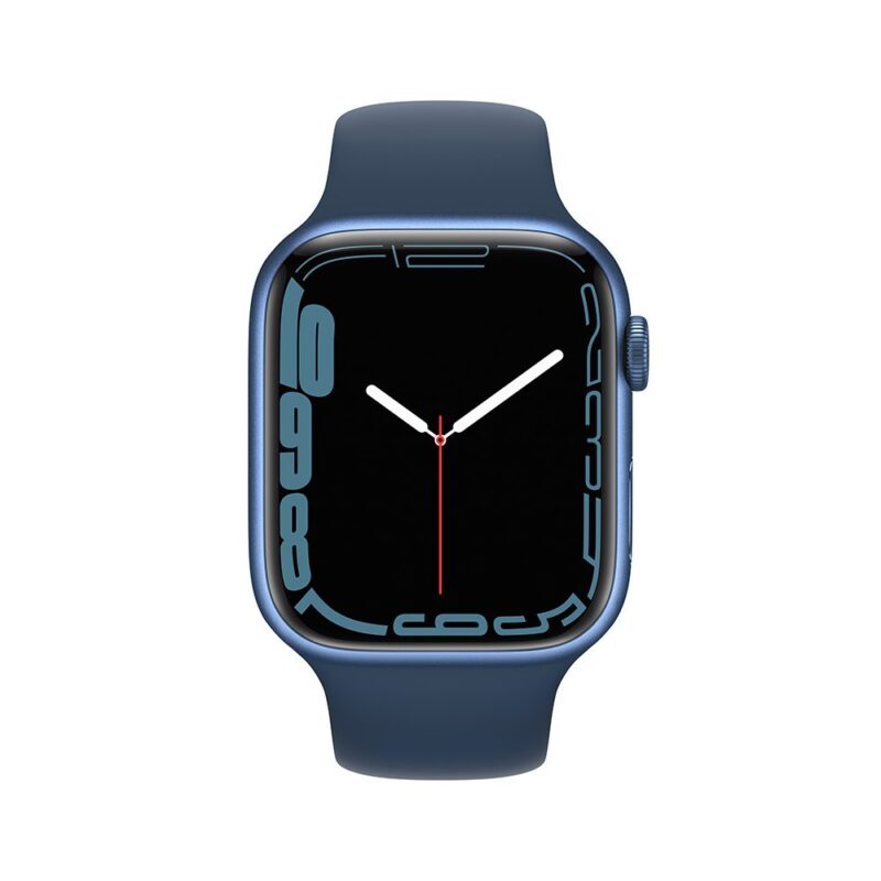 aws7 gps 45mm blue aluminum abyss blue sport band pdp image position 2 coes