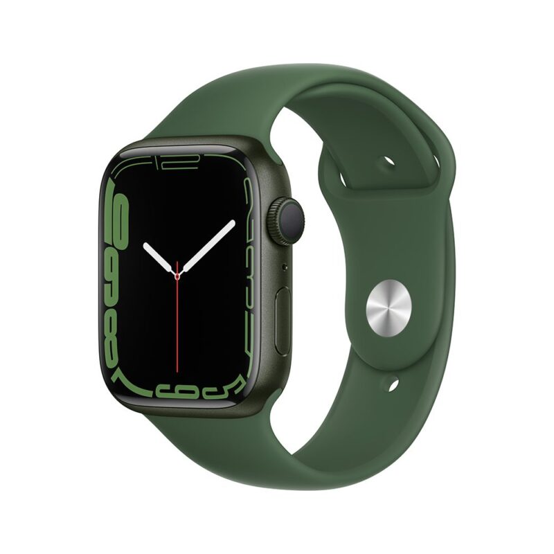 aws7 gps 45mm green aluminum clover sport band pdp image position 1 coes
