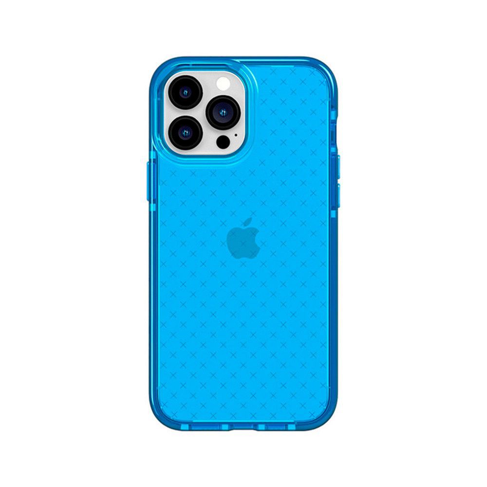 Funda Tech21 Evo Check Iphone 13 Pro Max - Azul - OneClick Distribuidor  Apple