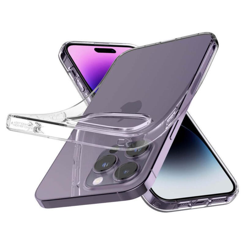 funda spigen crystal flex para iphone 14 pro max crystal clear