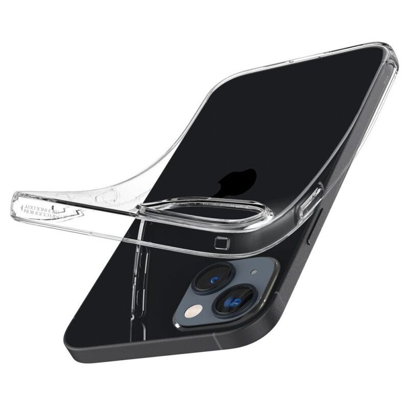 funda spigen crystal flex para iphone 14 crystal clear