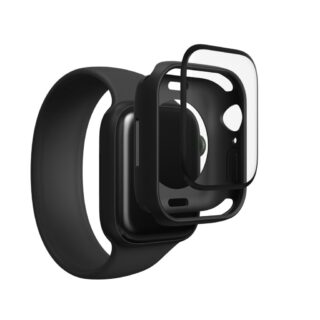 vidrio templado zagg invisibleshield glass fusion 360 para apple watch 41mm negro