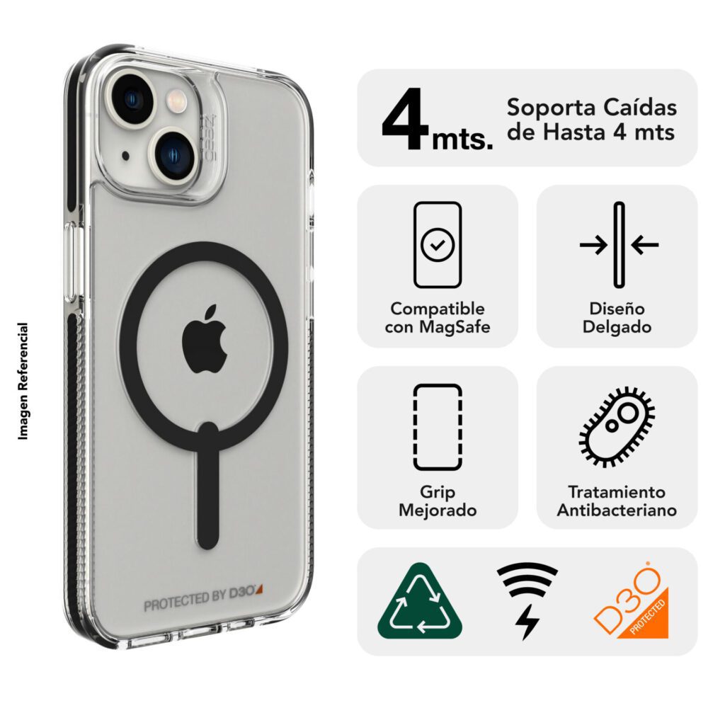 Funda Gear4 Santa Cruz Snap para iPhone 14 Pro Max Negro - OneClick  Distribuidor Apple