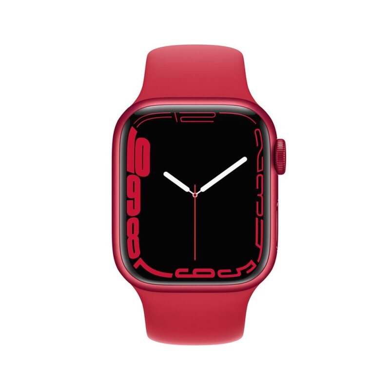 apple watch series 7 41mm rojo sportband