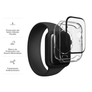 vidrio templado invisibleshield fusion 360 para watch s8/s7 45mm fg transparente