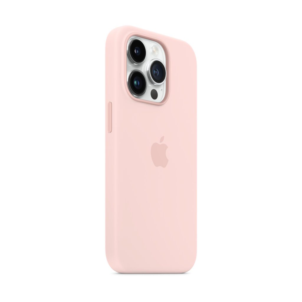 Funda Apple iPhone 14 Pro silicona MagSafe - Rosa tiza - OneClick
