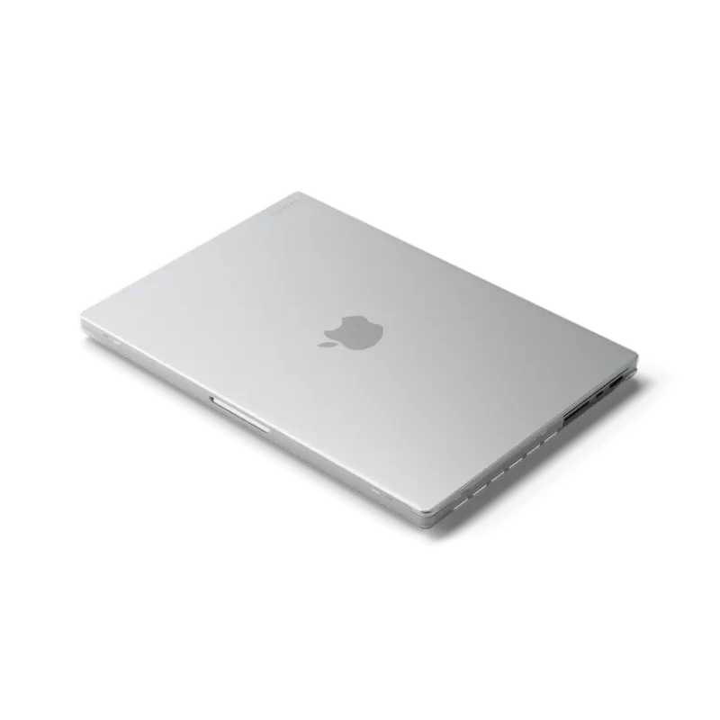 eco hardshell case for macbook pro 14 transparente