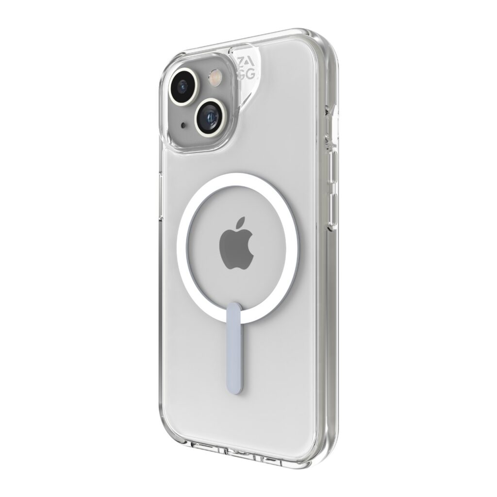 Funda Zagg Crystal Palace Snap iPhone 15 Transparente - OneClick  Distribuidor Apple