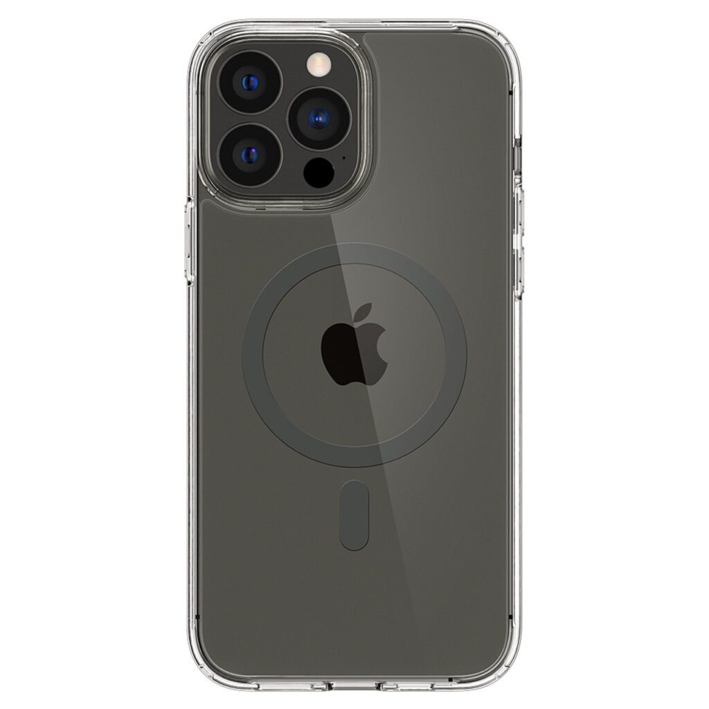 Funda Spigen Crystal Hybrid Mag Graphite iPhone 13 Pro Max - OneClick  Distribuidor Apple