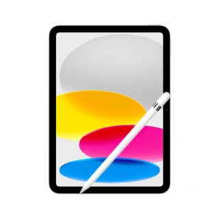 combo ipad 10.9 plateado wifi 64 gb + apple pencil (1ra gen)