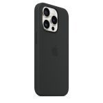 funda apple iphone 15 pro silicona magsafe negro