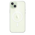 funda apple iphone 15 plus magsafe transparente