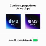 macbook pro 16 m3 12 cpu 18 gpu 512gb negro espacial