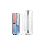 vidrio templado spigen tr ez fit hd iphone 15