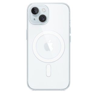 funda apple iphone 15 magsafe transparente