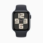 apple watch series se (2da) gps 44 mm medianoche / correa m/l