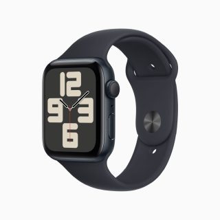 apple watch series se (2da) gps 44 mm medianoche / correa m/l