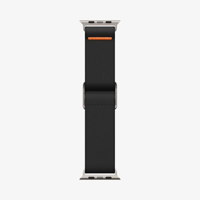 banda spigen lite fit ultra para apple watch (49mm/45 mm) negro