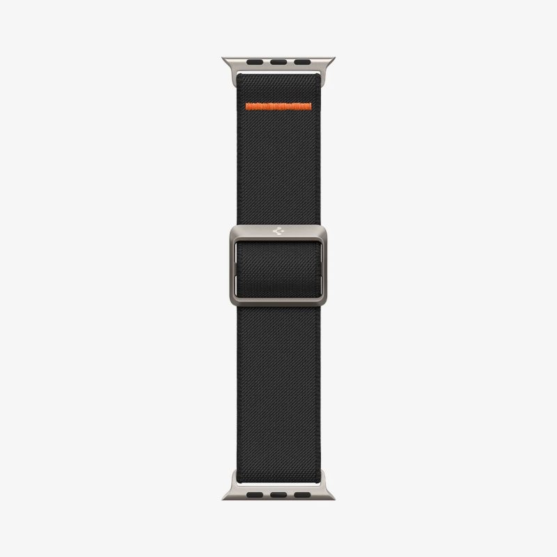 banda spigen lite fit ultra para apple watch (49mm/45 mm) negro