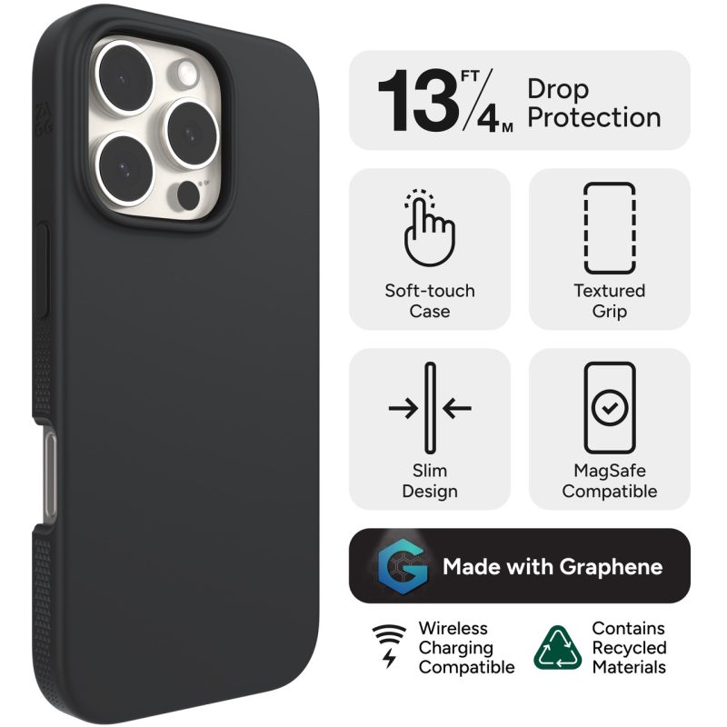 funda zagg iphone 16 pro manhattan snap negro