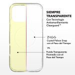 funda zagg iphone 16 pro crystal palace lite snap transparente