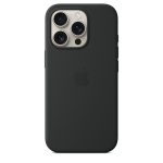 funda apple iphone 16 pro silicona magsafe negro