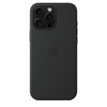 funda apple iphone 16 pro max silicona magsafe negro