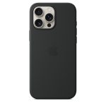 funda apple iphone 16 pro max silicona magsafe negro