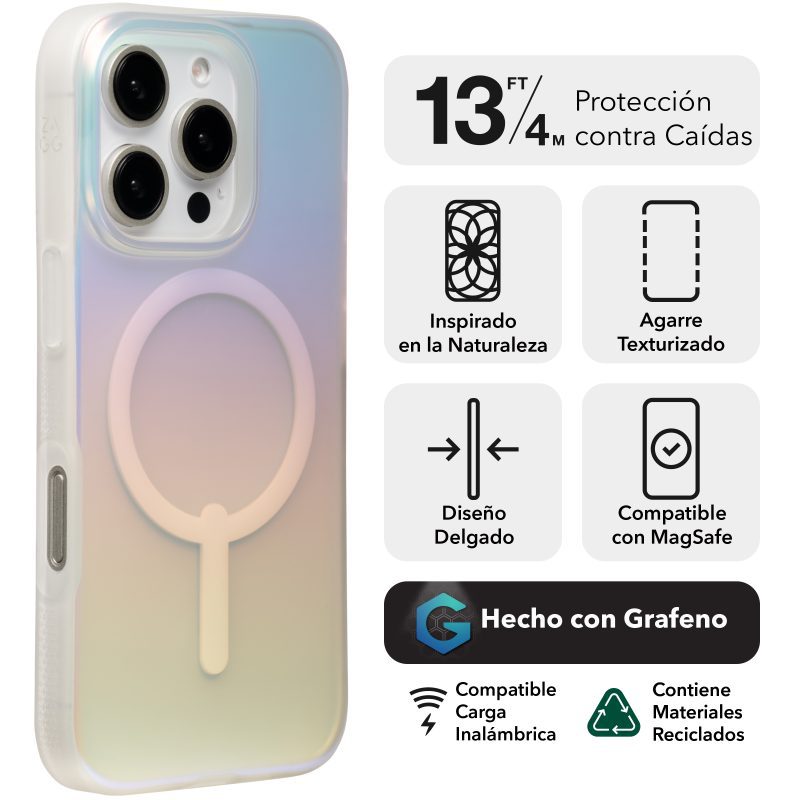 funda zagg iphone 16 pro max milan tornasol